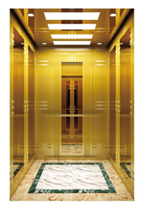 Passenger Elevator - Luxury Gold